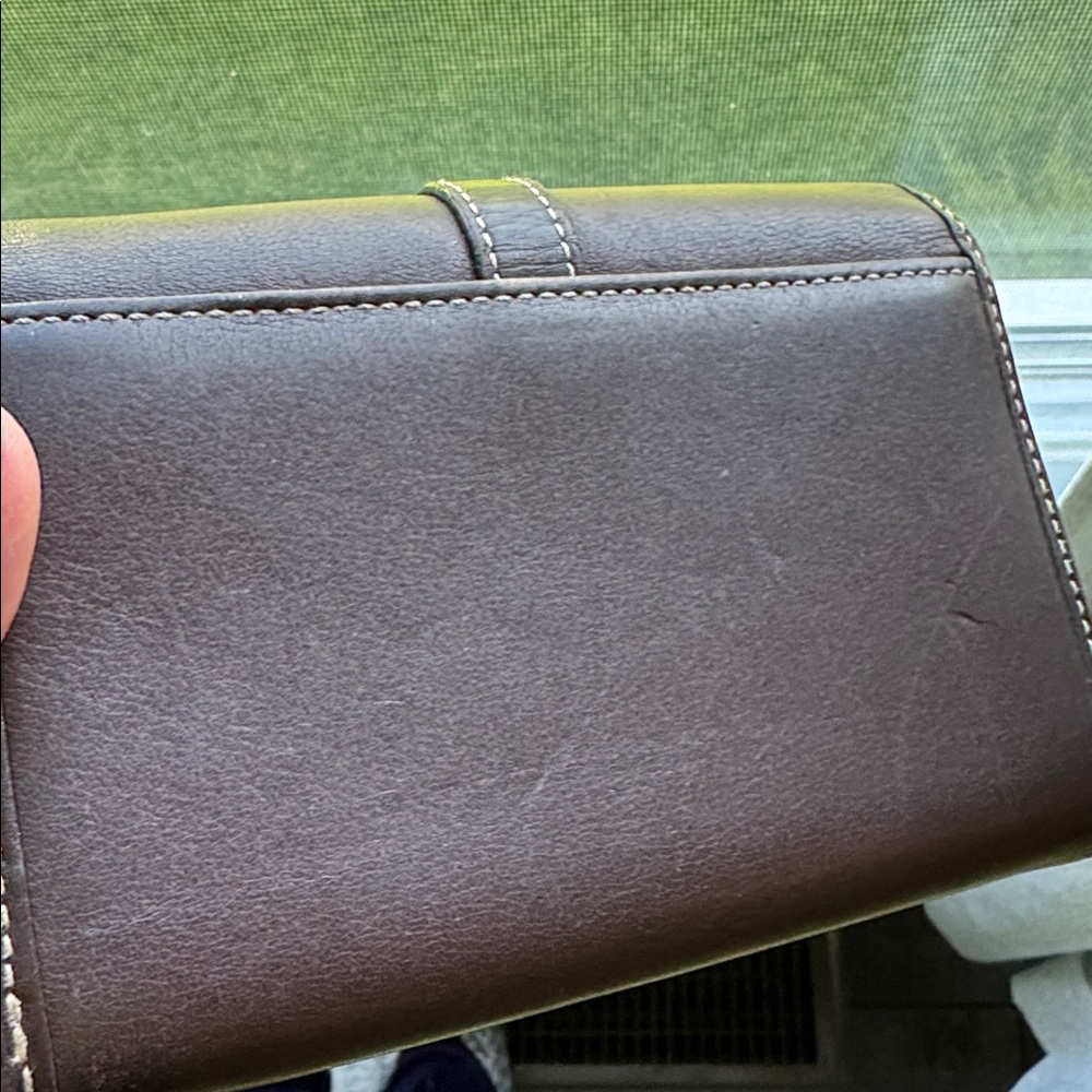 Coach Vintage Soho Brown Leather Buckle Bi-Fold Wallet with Silver Hardware - Picture 10 of 10